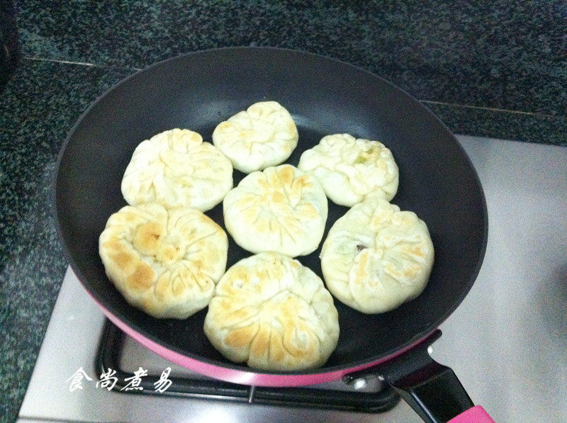 Steps for Making Non-fermented Flour Beef Pancake