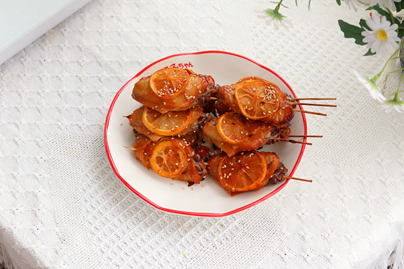 Tangy and Delicious Lemon Grilled Wings, Loved by Both Adults and Kids!