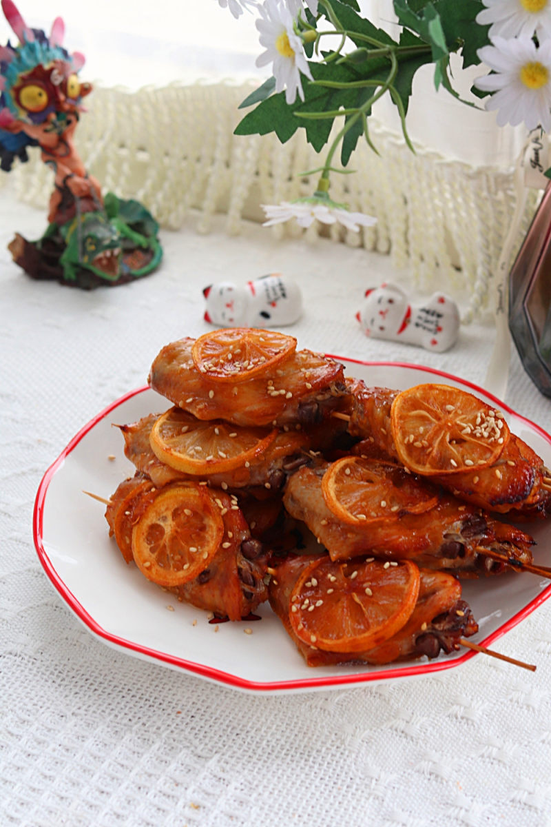 Tangy and Delicious Lemon Grilled Wings, Loved by Both Adults and Kids!