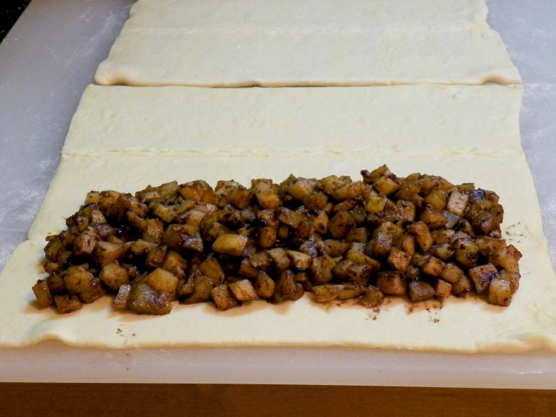 Steps to make Apple Pie Bar