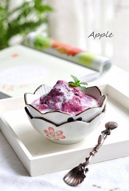 Blueberry Shaved Ice