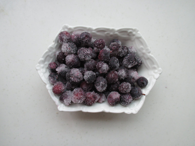 Blueberry Shaved Ice Making Steps