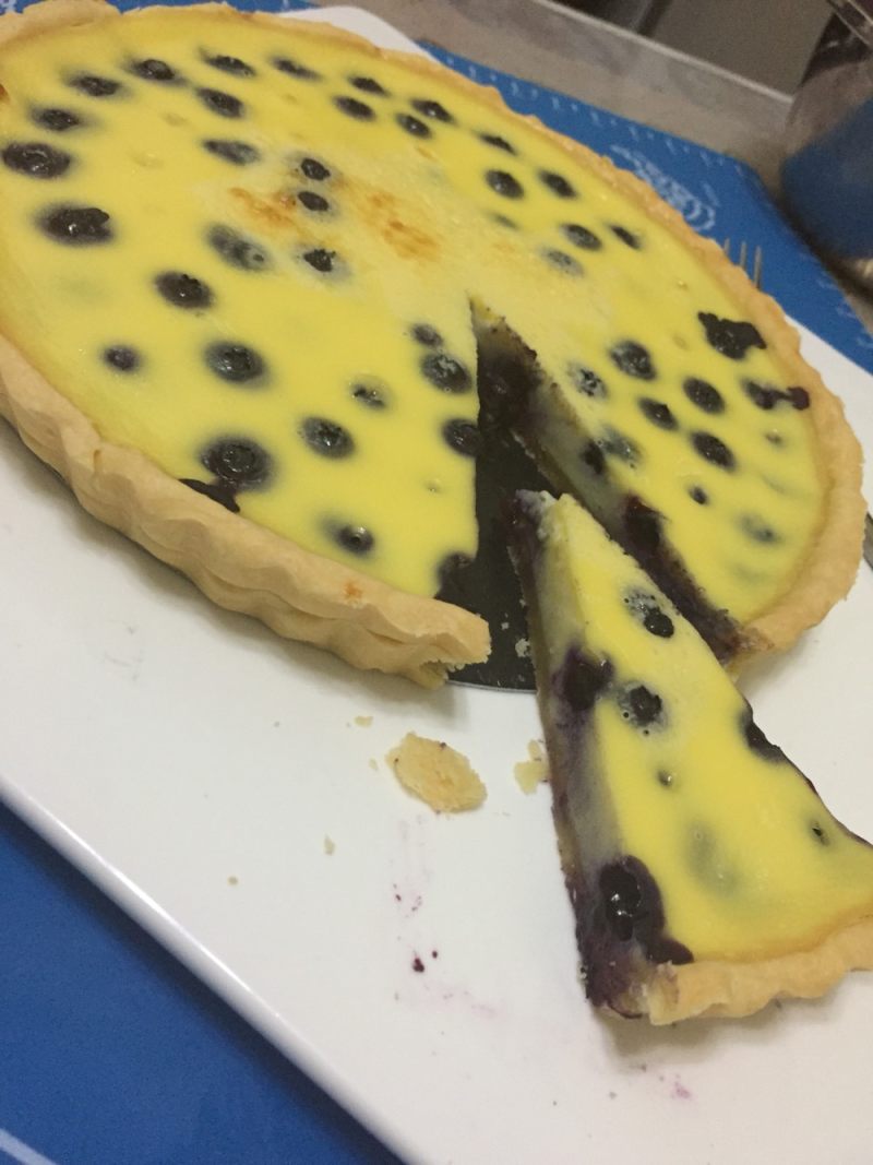 Blueberry Cheesecake Cooking Steps