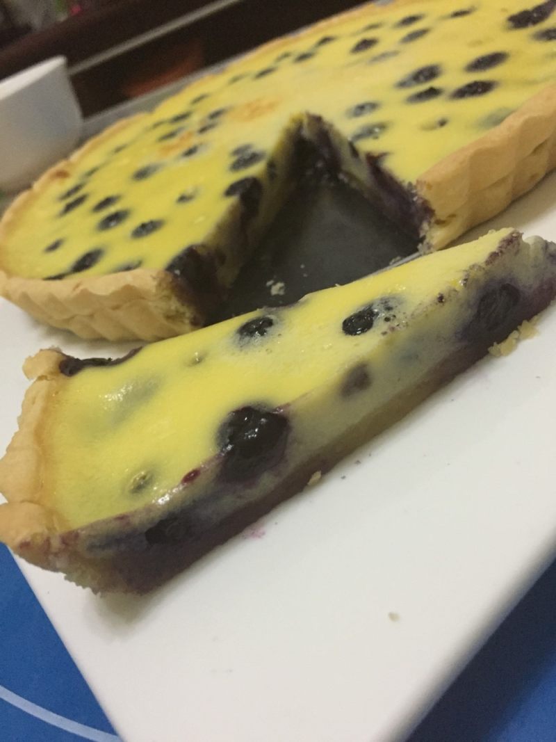 Blueberry Cheesecake Cooking Steps