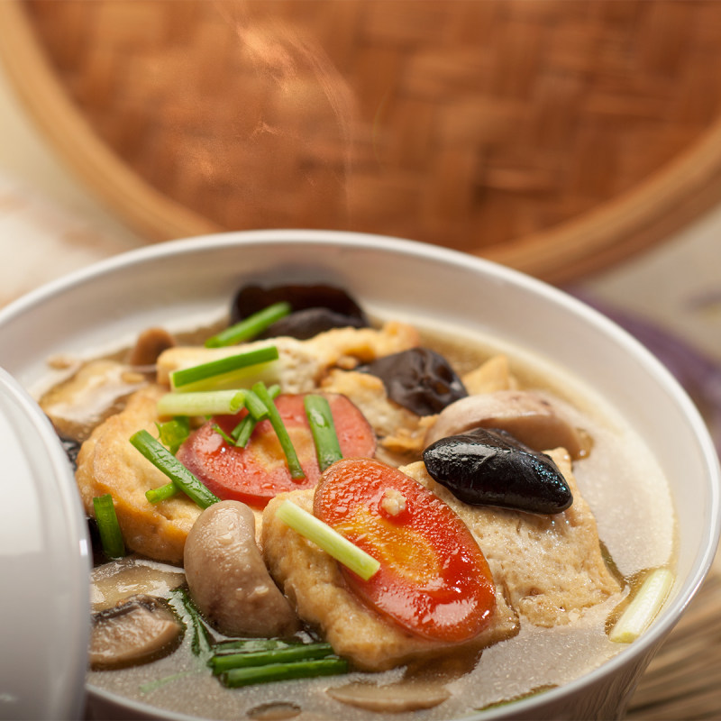 Mushroom and Tofu Stew