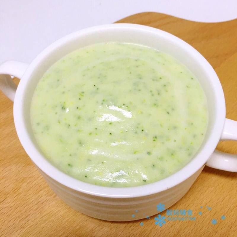 Steps to Make Broccoli Potato Milk Porridge