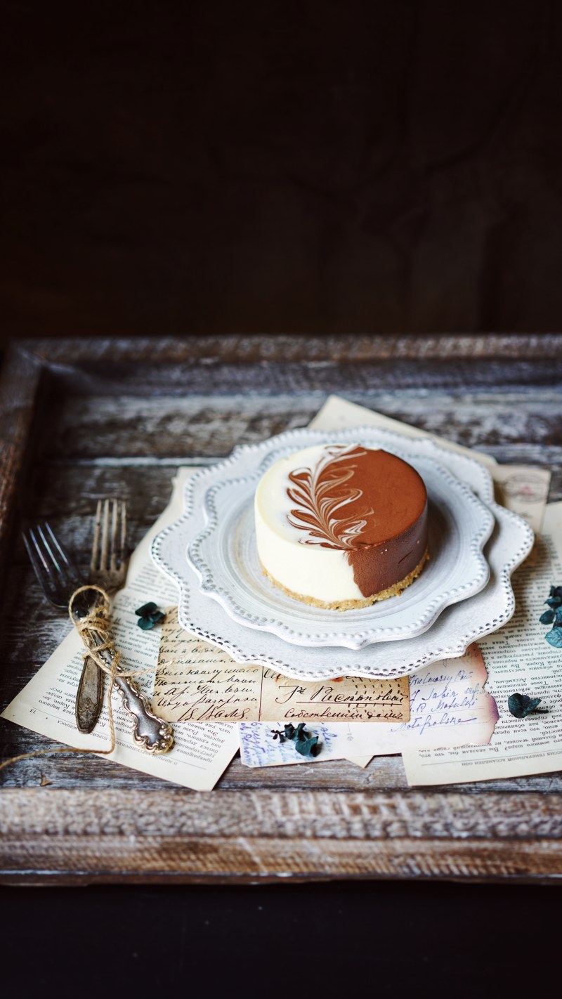 Lavender Mousse Cake