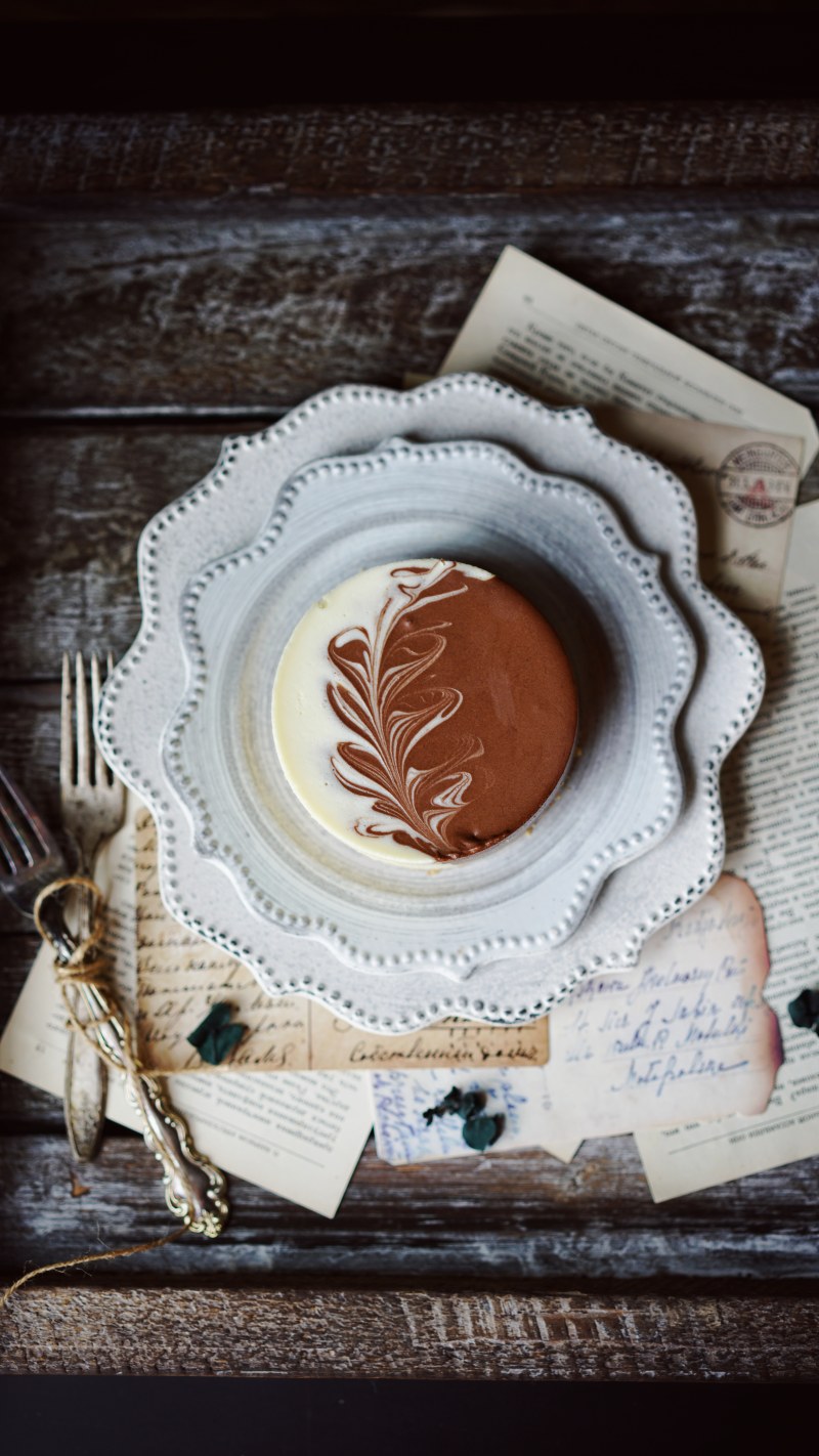 Lavender Mousse Cake