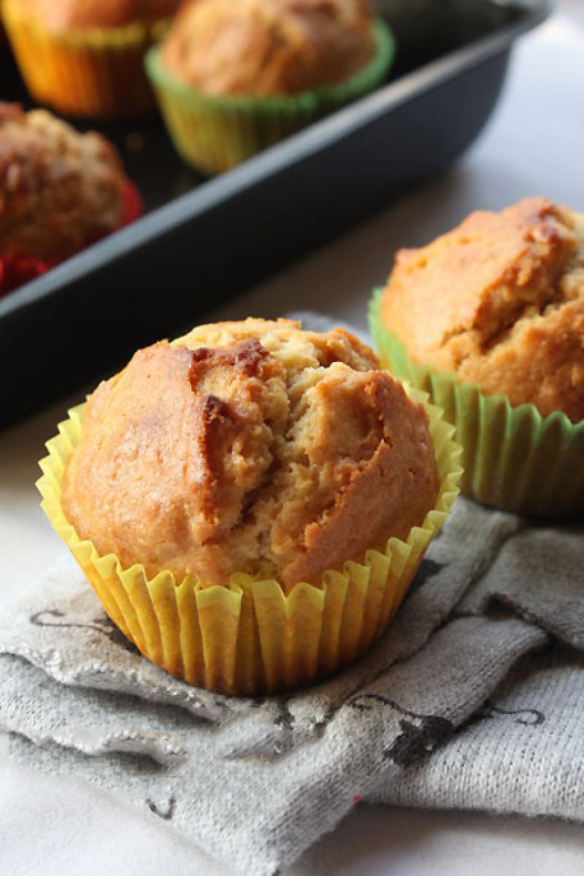 Peanut Butter Muffins Making Steps