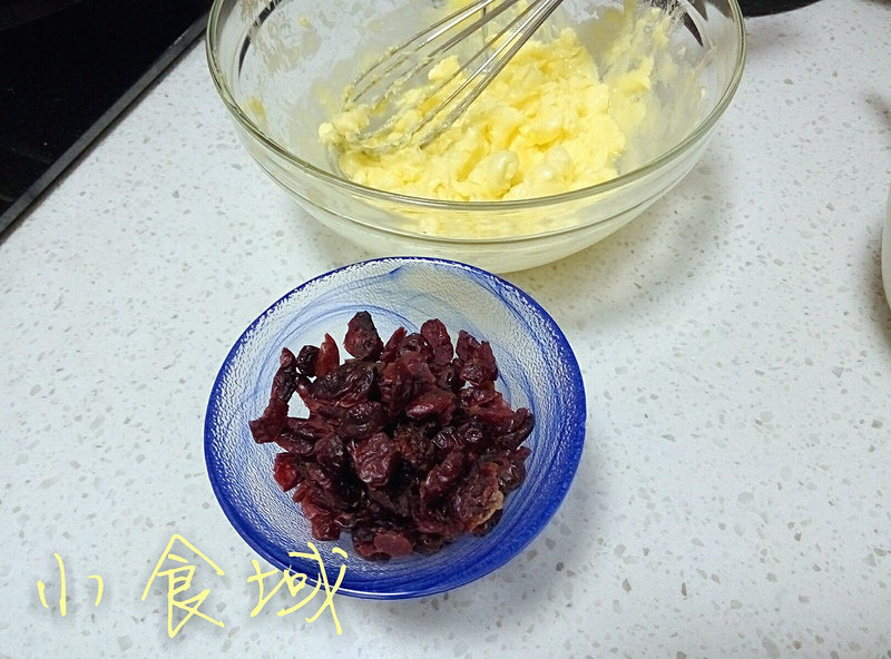 Cranberry Cookies [Low Sugar and Low Oil Version] Cooking Steps