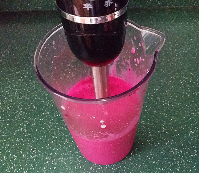 Steps for making Dragon Fruit Coconut Milk Sago Dessert