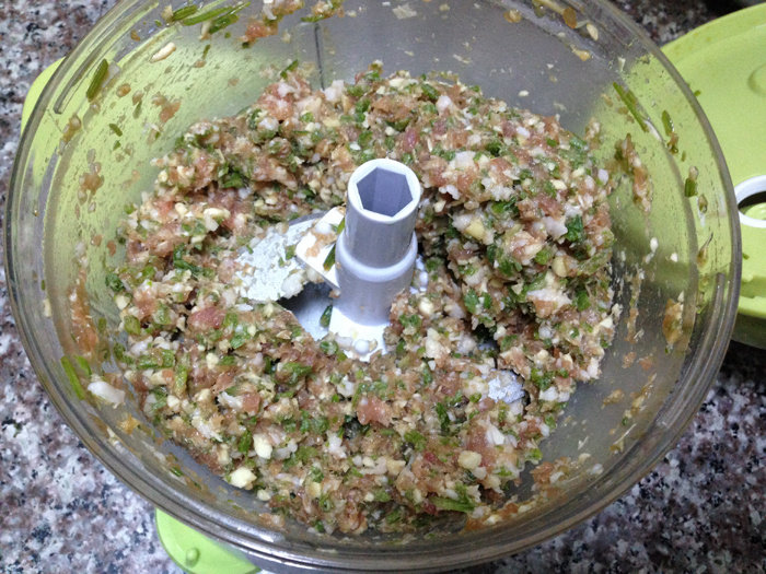 Steps for Cooking Winter Bamboo Shoot, Celery and Pork Pan-Fried Dumplings