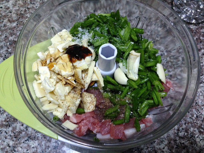 Steps for Cooking Winter Bamboo Shoot, Celery and Pork Pan-Fried Dumplings