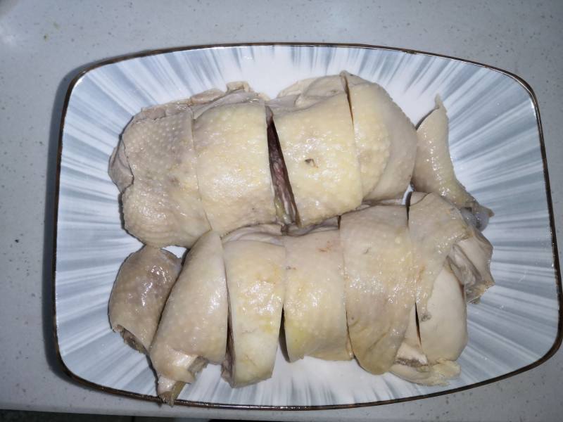 Steps for Steamed Chicken