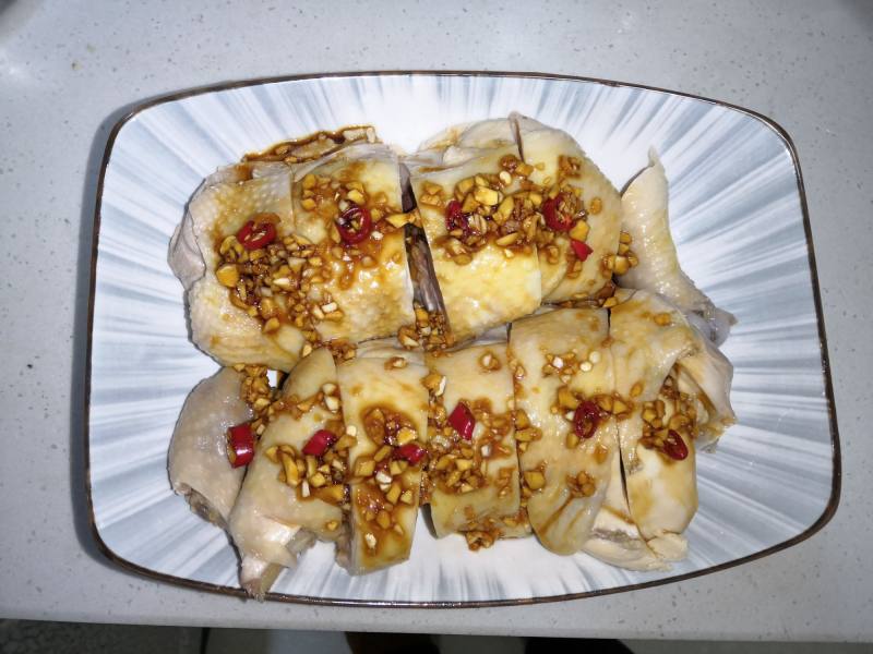 Steps for Steamed Chicken