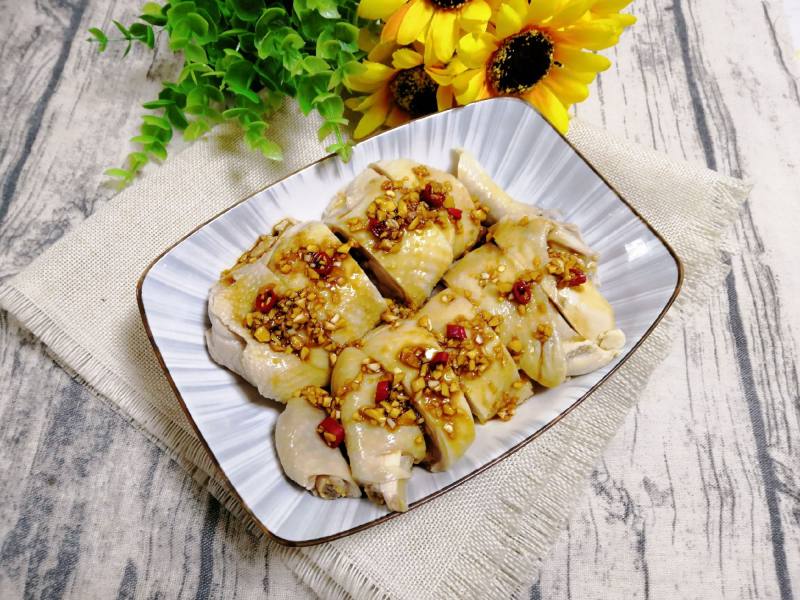 Steps for Steamed Chicken