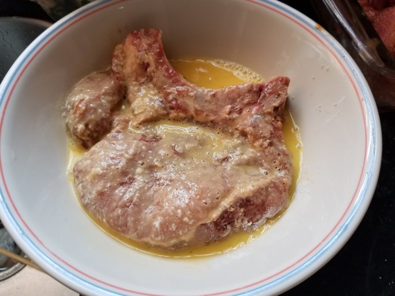 Steps for Cooking Fried Pork Chop