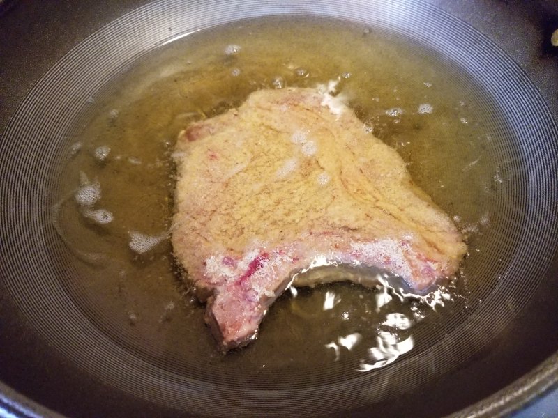 Steps for Cooking Fried Pork Chop