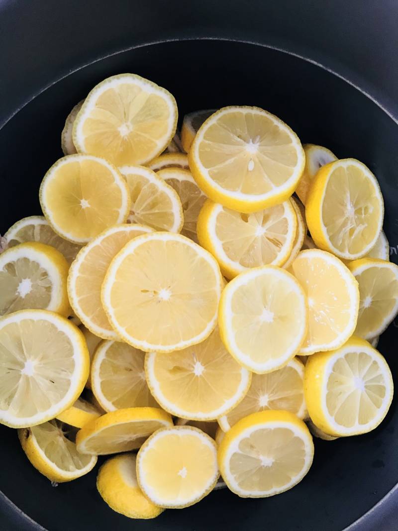 Steps for Making Lemon Paste