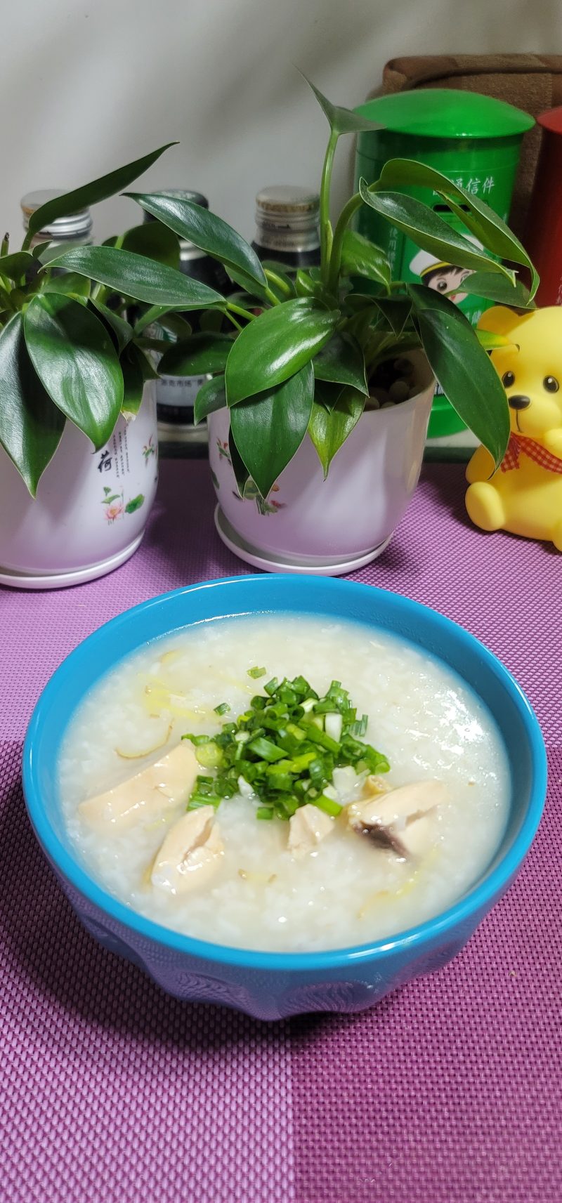 Salted Chicken Congee