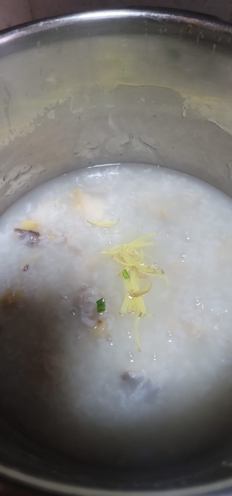 Steps to Make Salted Chicken Congee