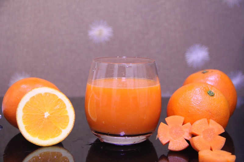 Fresh Carrot Orange Juice