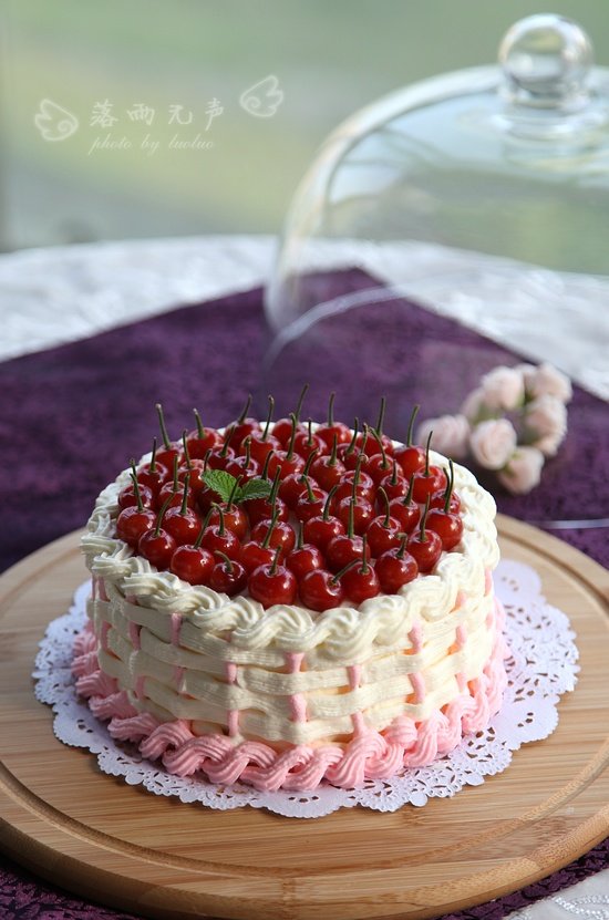 The Most Beautiful Cherry Season - Cherry Cream Cake