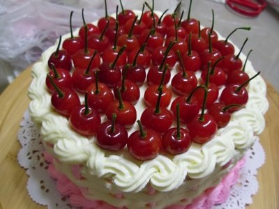 The Most Beautiful Cherry Season - Cherry Cream Cake Making Steps