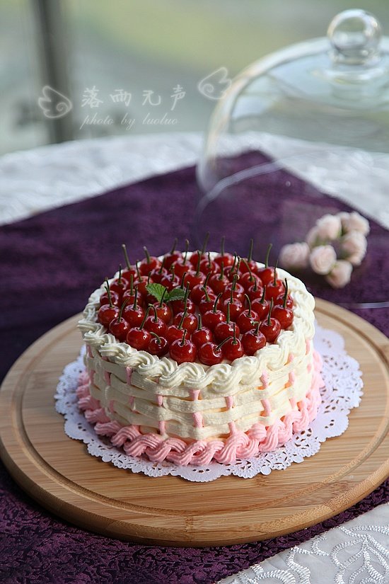 The Most Beautiful Cherry Season - Cherry Cream Cake