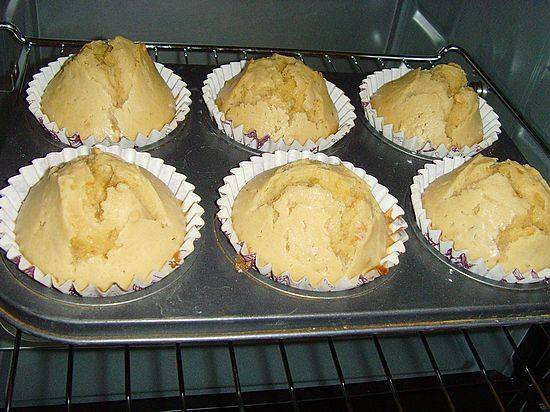 Steps for Making Peanut Butter Muffins