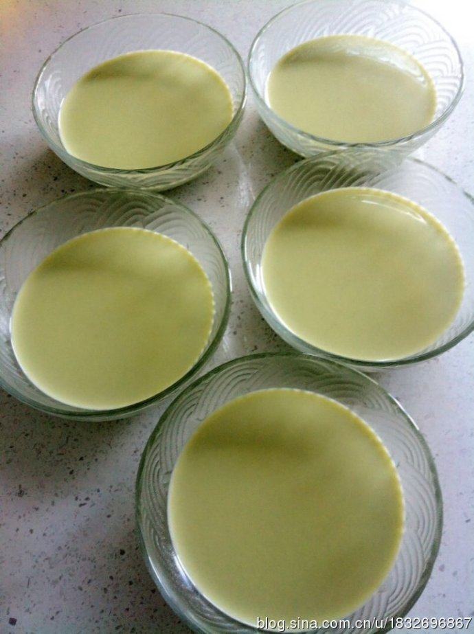 Steps to make Green tea panna cotta