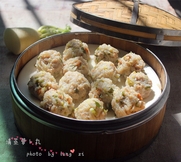 Hakka Cuisine - Steamed Radish Balls