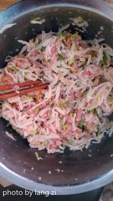 Hakka Cuisine - Steamed Radish Balls Preparation Steps