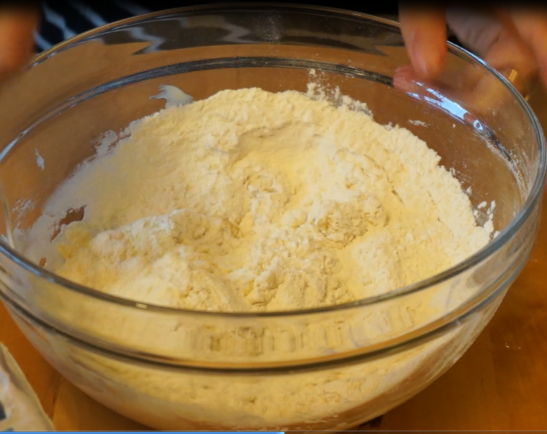 Steps for Making French Almond Pear Pie