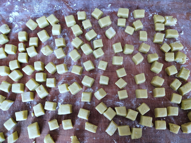 Steps for Making Avocado Milk Biscuits