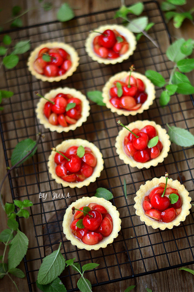 Honey Cherry Tart