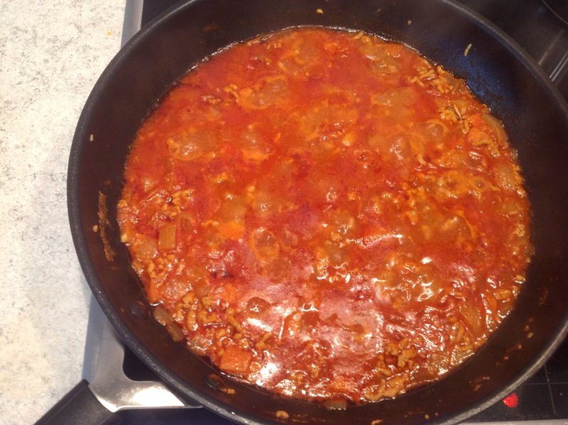 Steps for Making Bolognese Meat Sauce Pasta