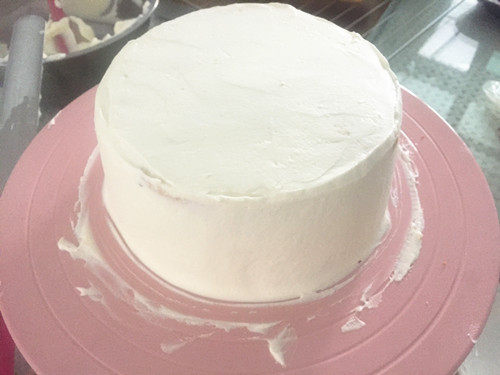 Buttercream Cake Making Steps