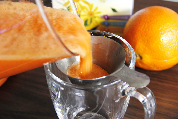 Steps for Making Carrot Orange Juice Freshly Squeezed Version