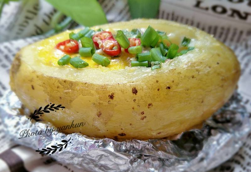 Steps for Making Egg Baked Potato