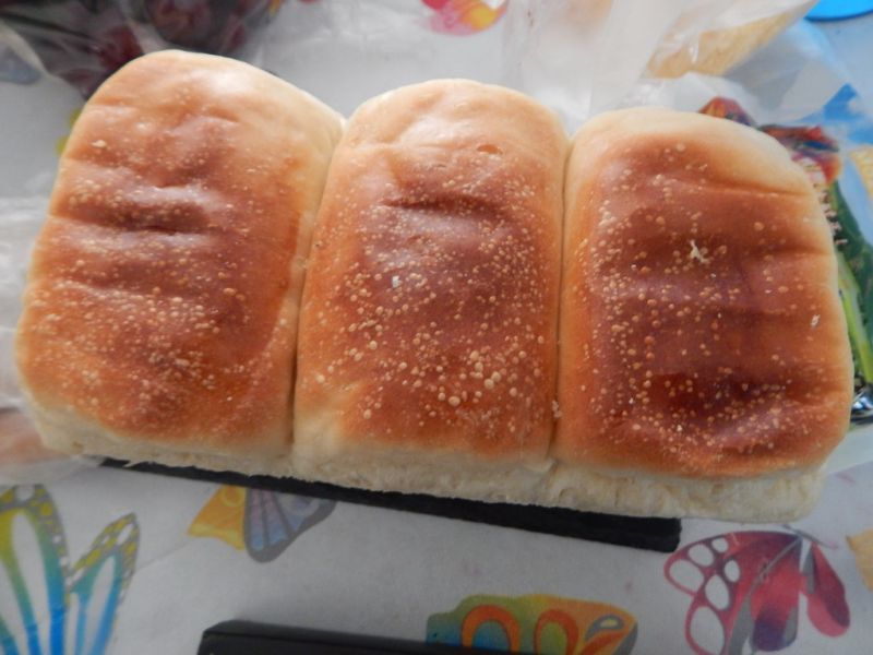 Breakfast - Sausage Cheese Toast Making Steps