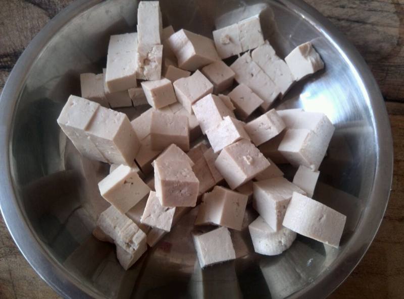 Steps for cooking Steamed Tofu