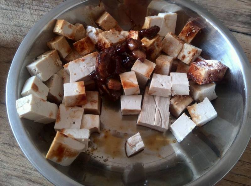 Steps for cooking Steamed Tofu