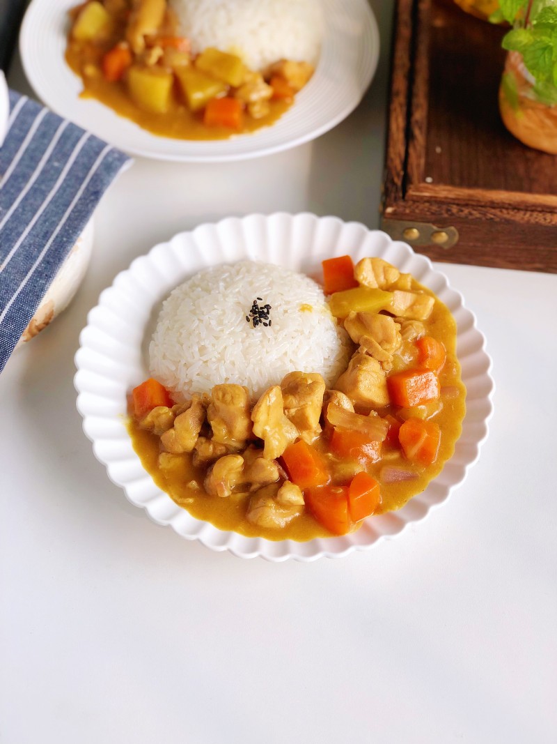 Coconut Curry Chicken Rice