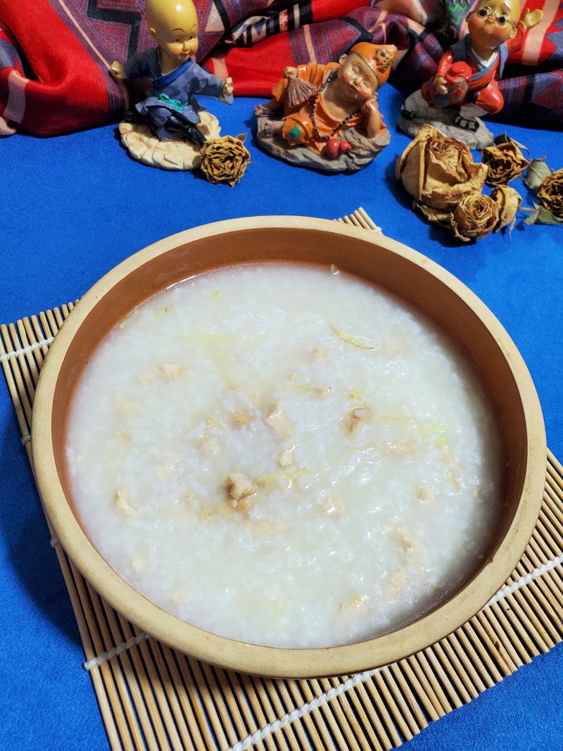 Ginger Chicken Congee