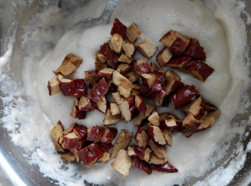 Cherry Ice Cream Cake Making Steps