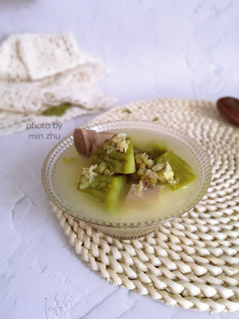 Mung Bean Bitter Gourd Pork Rib Soup