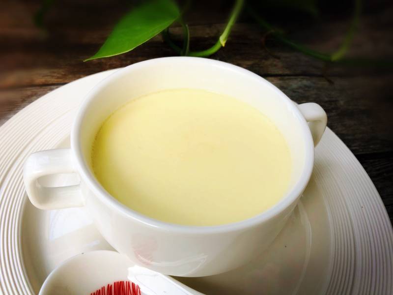 【Rabbit Loves Kitchen】Steamed Egg with Fresh Milk Cooking Steps