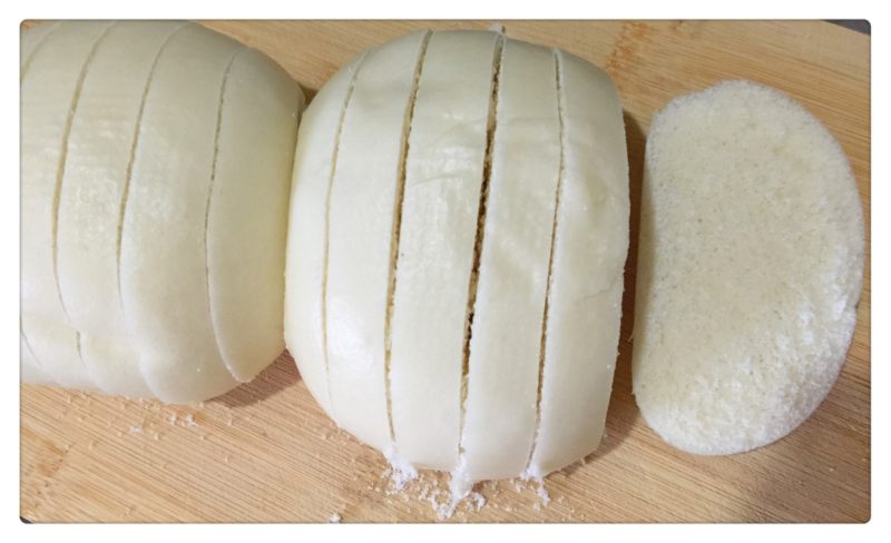 Steps for Making Crispy Steamed Bun Slices