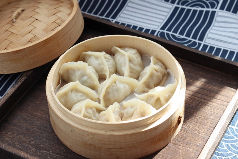 Steamed Pork and Radish Dumplings